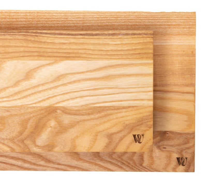 Woodsea Sushi S- Planche à sushi en bois d'érable avec petits pieds en noyer 30x12 cm 1208971584