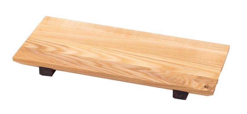 Woodsea Sushi M - Planche à sushi en bois d'érable avec pieds en bois de noyer 30x17 cm 1208971585