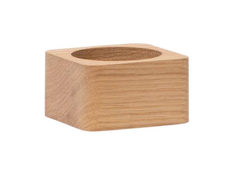 Woodsea Rond de Serviette en Chêne - Rond de Serviette en Chêne 5x5 cm 2 pièces 1208971602