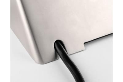 Prise de meuble SOFITO, 2xSHUKO, USB A+C, câble 1,5 m, inox
