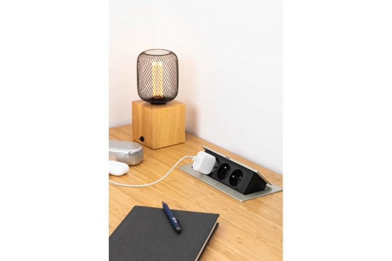 Prise de courant escamotable SOFT, câble d'alimentation 1,5 m