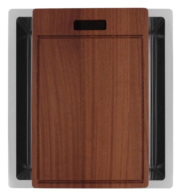 Pure.Sink Luxion Évier en acier inoxydable 36 x 40 cm, encastrable, à encastrer à fleur ou en saillie  PLX3640-02