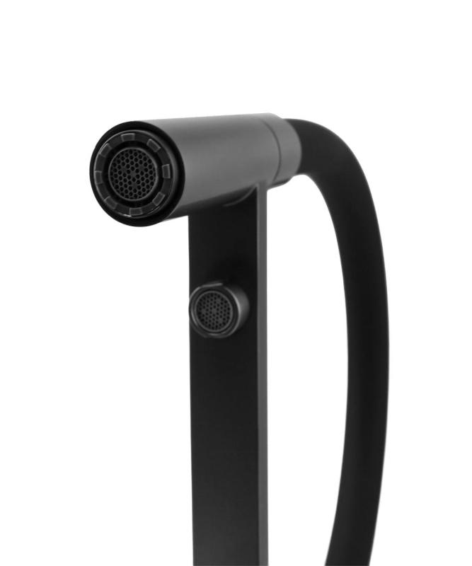 Pure.Sink Elite Steel Flex 3-way PVD brushed gold kitchen faucet with flexible spout and Filtered Water PS8110-60