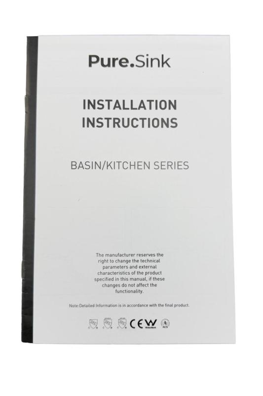 Pure.Sink Elite Steel Pulse-S robinet de cuisine PVD gun metal avec bec extractible et mode de pulvérisation PS8500-61