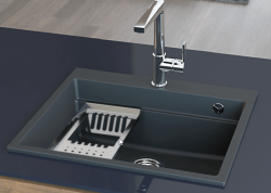 Massimo Accessoire Plateau Noir Mat 366x176x63mm