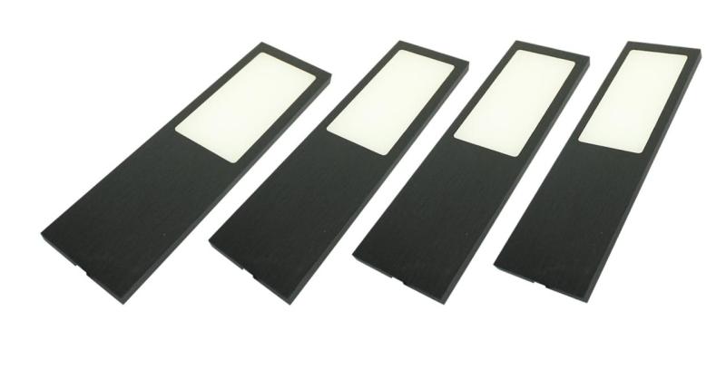 Indux Solin Kit LED multi-tonalités pour cuisine, 4 spots x 3,6 W, noir 1208972346