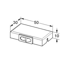 Indux Flux Kit LED pour cuisine Interrupteur central 1208972356