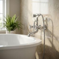 Aquanello Heritage Collection Flexible de douche  150 cm Chrome CR-9002-HC