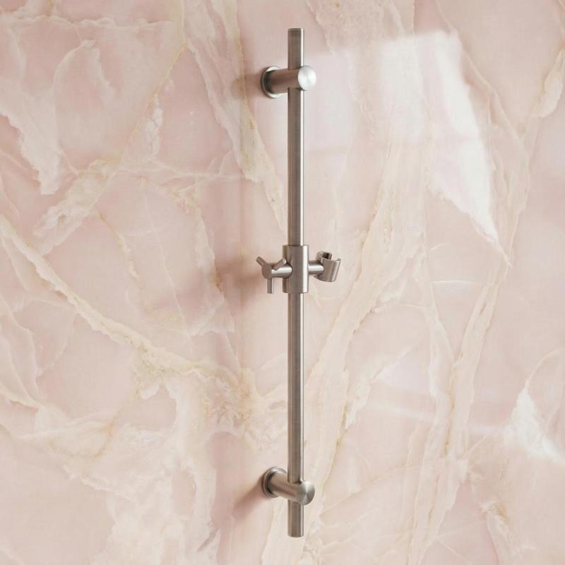 Aquanello Heritage Collection Barre de douche classique 668 mm en acier inoxydable NB-9004-HC