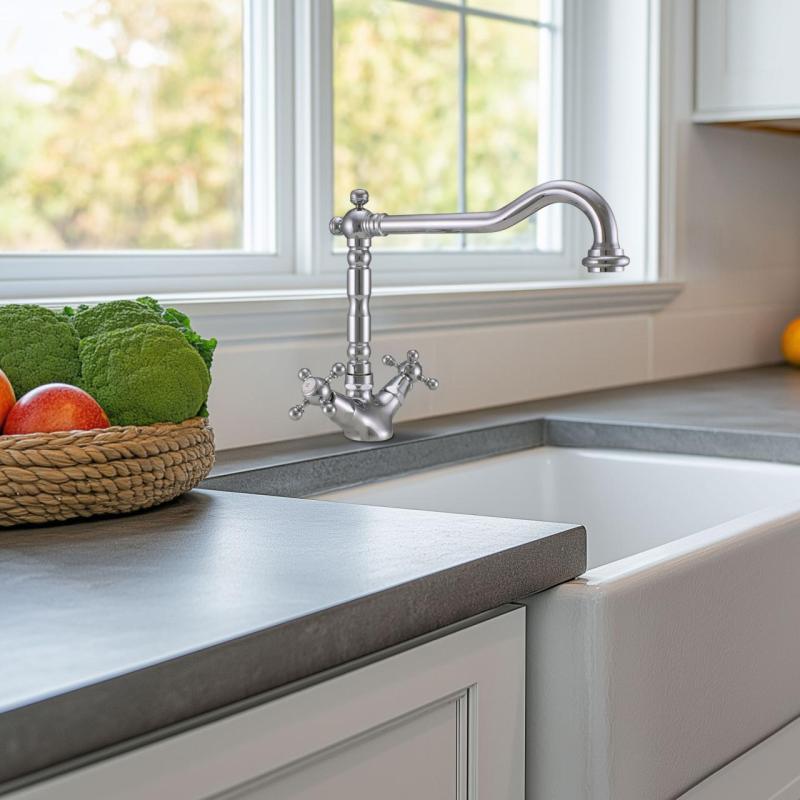 PB Robinet de cuisine nostalgique V1910 Chrome