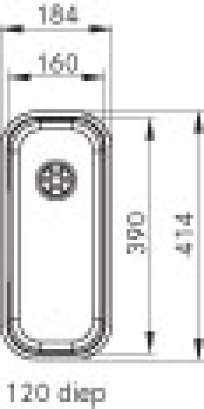 Franke évier Largo LAX 110.16D sous plan 1120157550