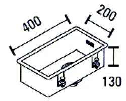 ABK Bingara 20f évier sous plan en inox KS51020002