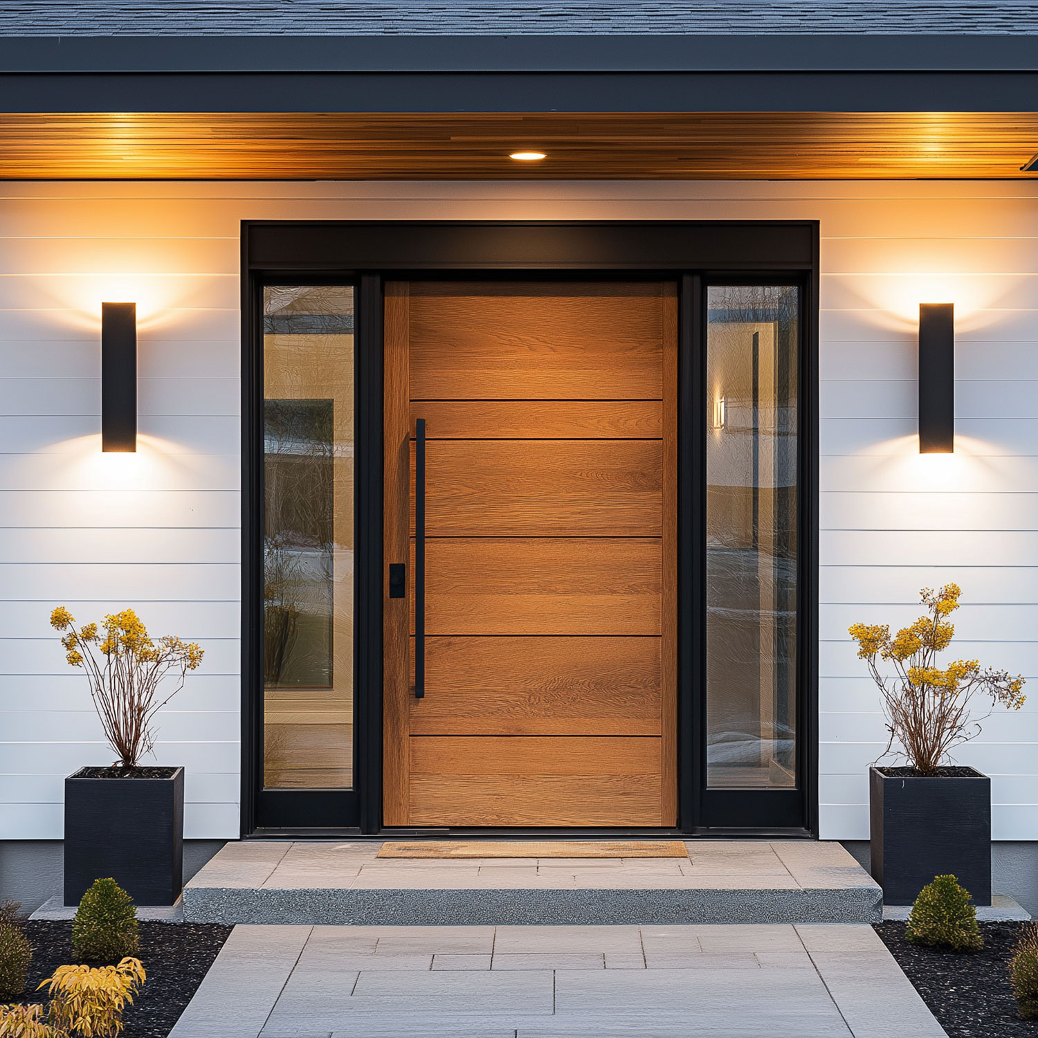Saviez-vous que l'éclairage à la porte d'entrée augmente la valeur de votre maison?