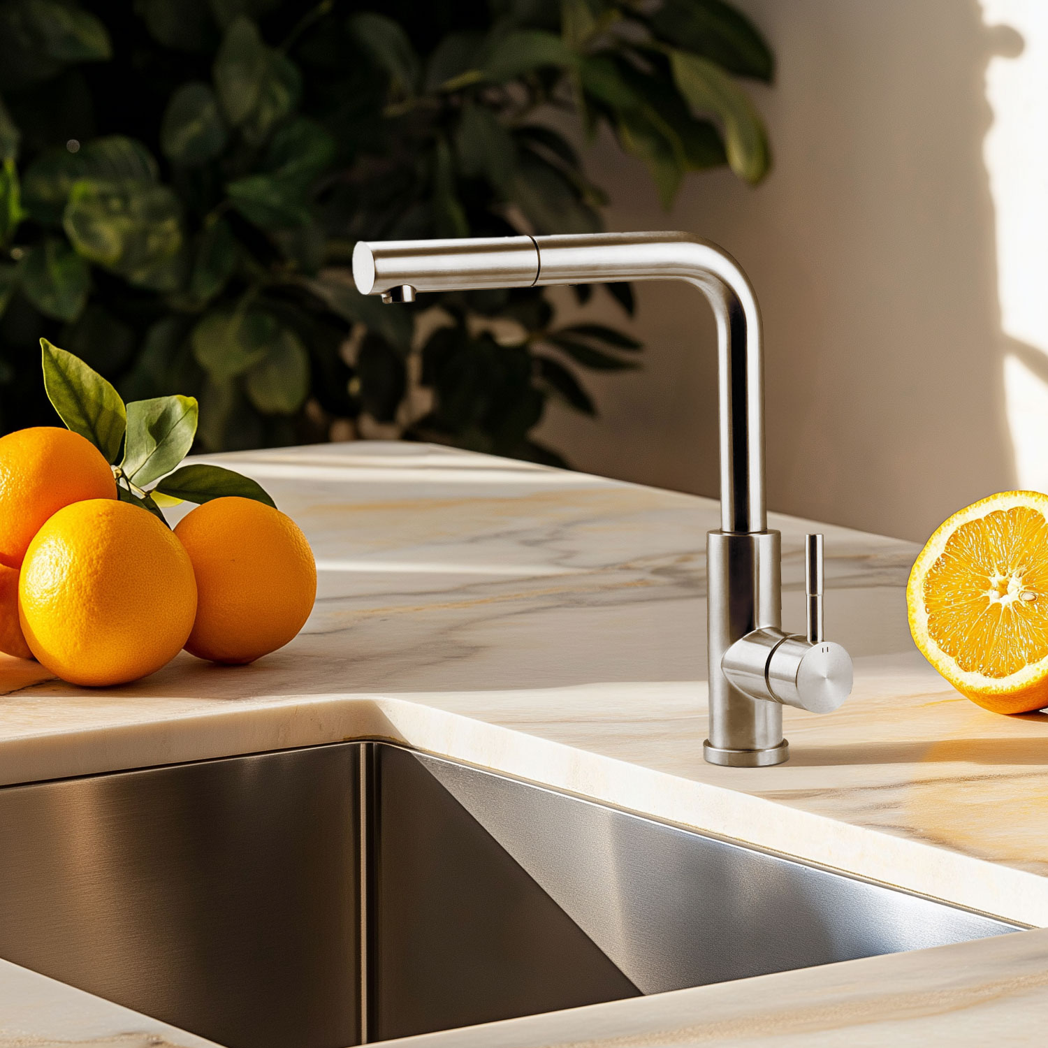 Comment un robinet de cuisine escamotable peut transformer la vie quotidienne – Flexibilité, Fonction & Finition en un seul