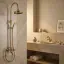 Systèmes de douche en bronze ou en noir : quelle finition choisir ?